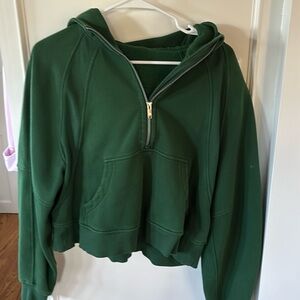 lululemon green scuba size m/l